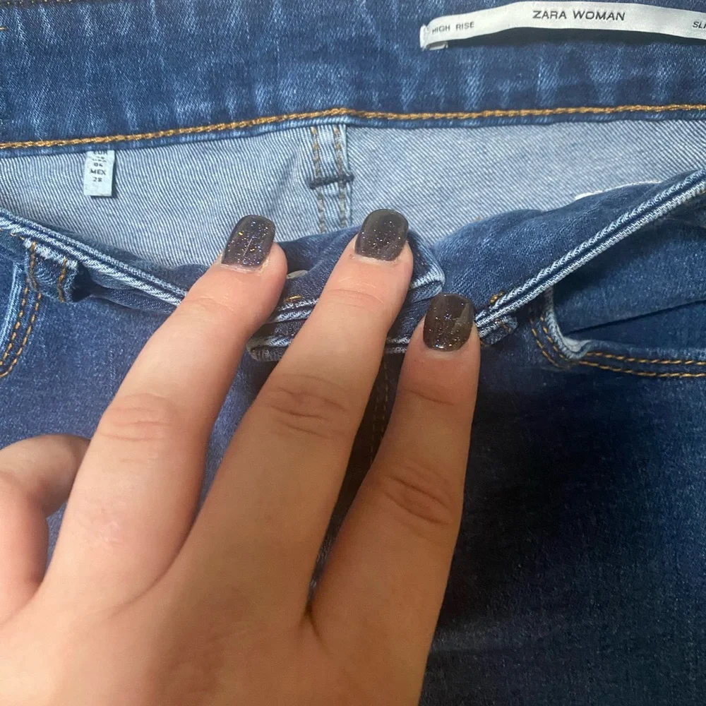 Zara Woman High Rise Jeans - Picture 4 of 4